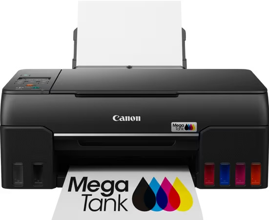 Canon PIXMA G650 MegaTank Photo produkt in gebrauch