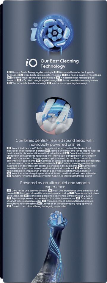 Oral-B iO 9 Sapphire Blue Luxe Edition verpackung