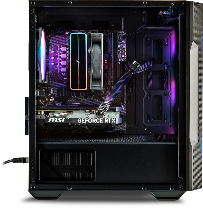 Cobalt x Powered by MSI - Tier 1 - RTX 5060 - Ryzen 7 5700X - 16GB - 1TB SSD innen