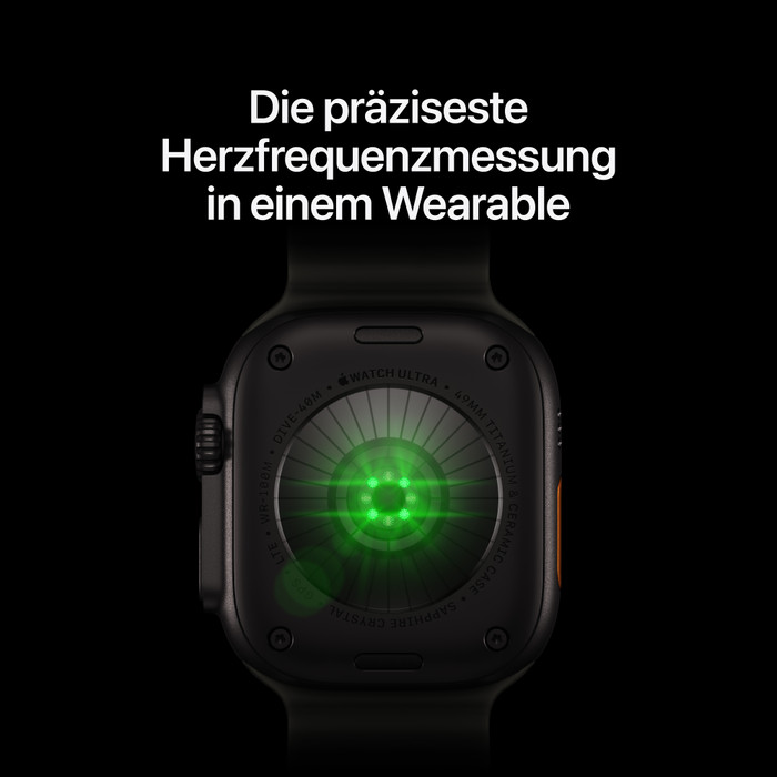 Apple Watch Ultra 4 Cellular 49 mm Natur Ocean Armband visueller lieferant