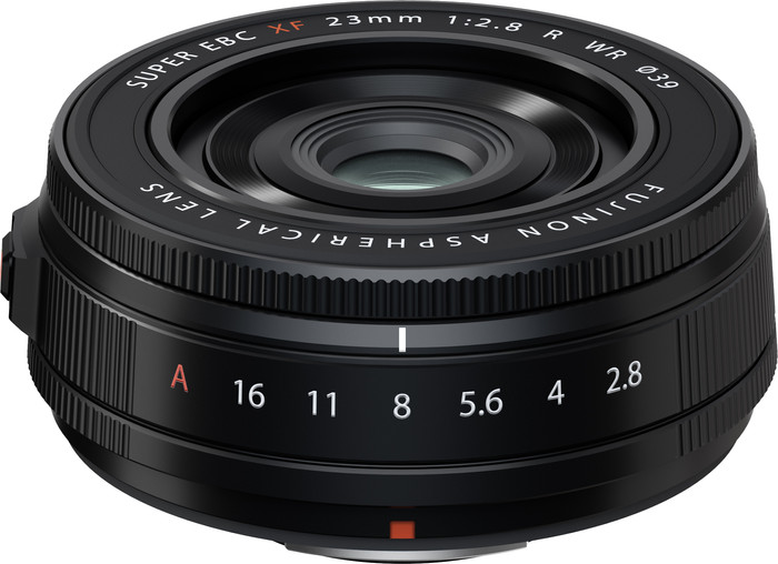 Fujifilm XF 23mm f/2.8 R WR Schwarz rechte seite