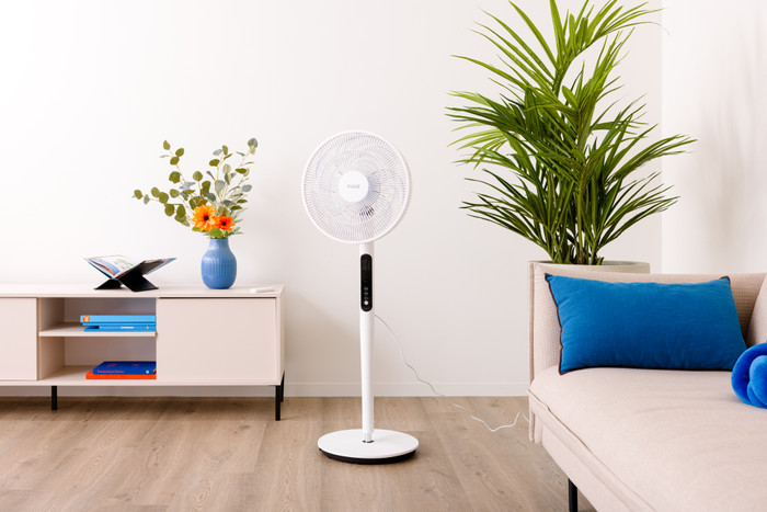 Fuave Quiet Air SF120DCPW Weiß produkt in gebrauch