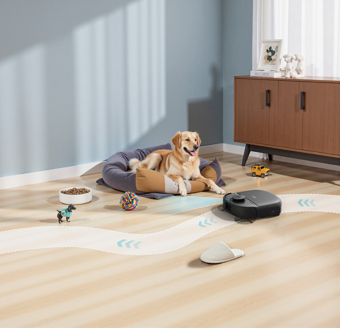 eufy Omni C28 produkt in gebrauch