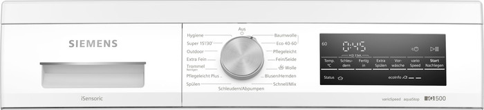 Siemens WU14UT42 detail