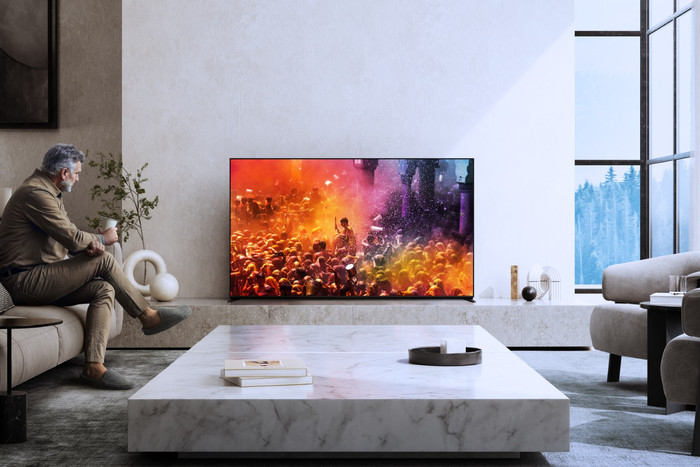 Sony 85 inches Bravia 9 4K QLED XR Mini-LED (2024) product in use
