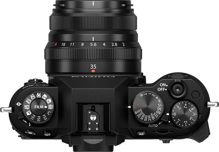 Fujifilm X-T50 Body Black top