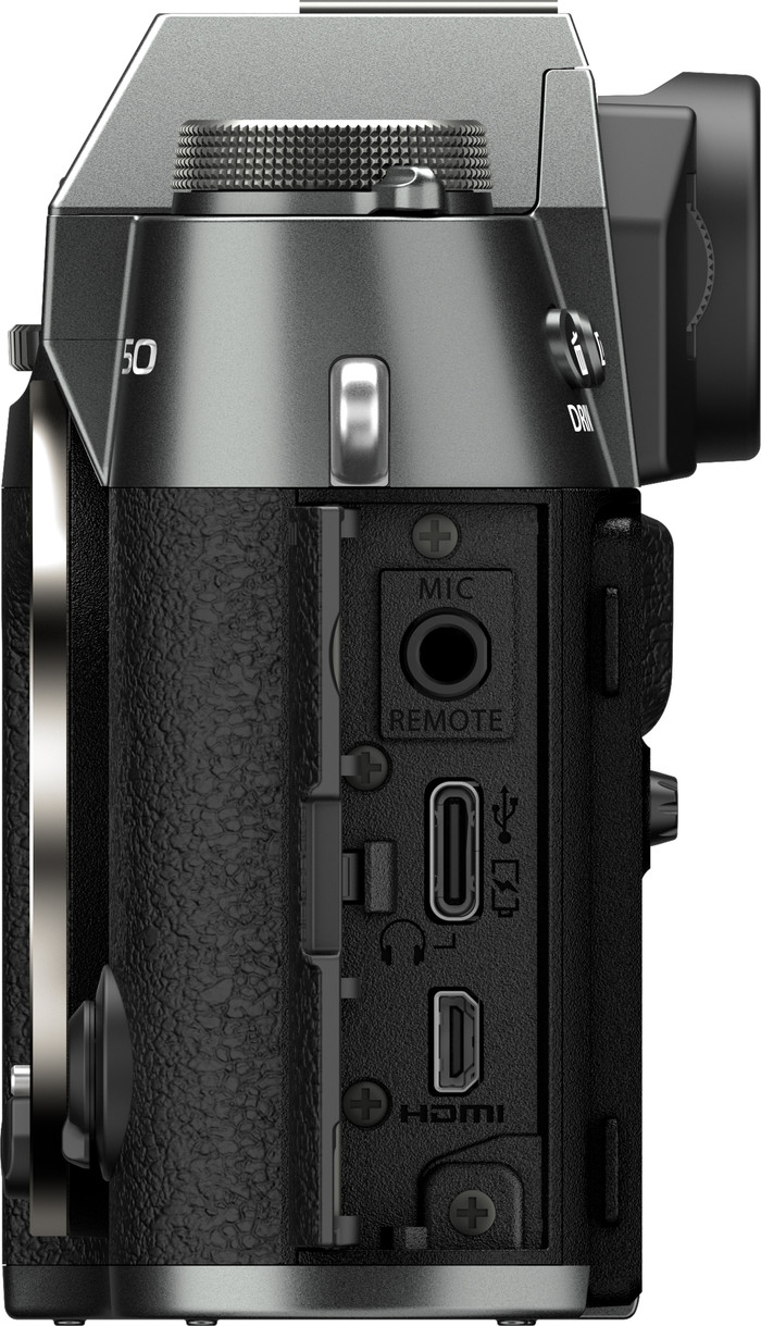 Fujifilm X-T50 Body Anthracite detail