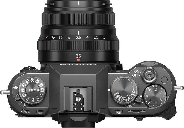 Fujifilm X-T50 Body Anthracite top