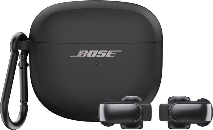 Wireless Charging Pouch for Bose Ultra Open Earbuds Black front