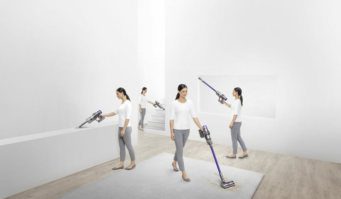 Dyson V11 Advanced produkt in gebrauch