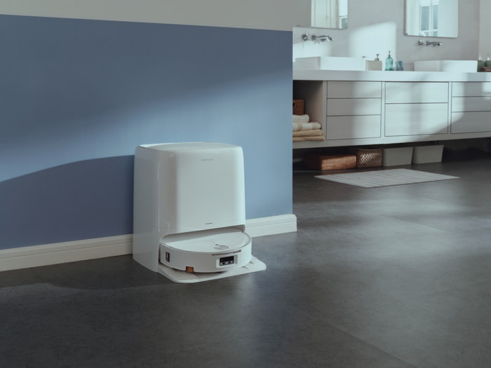 Roborock Qrevo Edge 2 FlowX White produkt in gebrauch