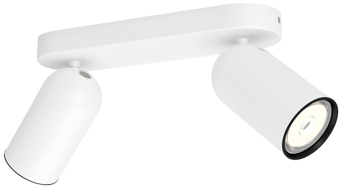 Philips Pongee Aufbauspot - 2 Spots - Weiß Main Image