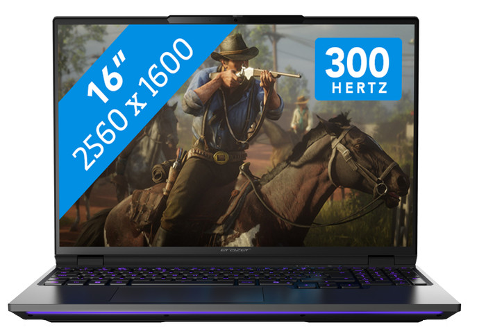 ERAZER Beast 16 X15 Ultimate - 6000070 - 16" - AMD Ryzen 9 - 32GB RAM/1TB SSD - RTX 5090 Main Image