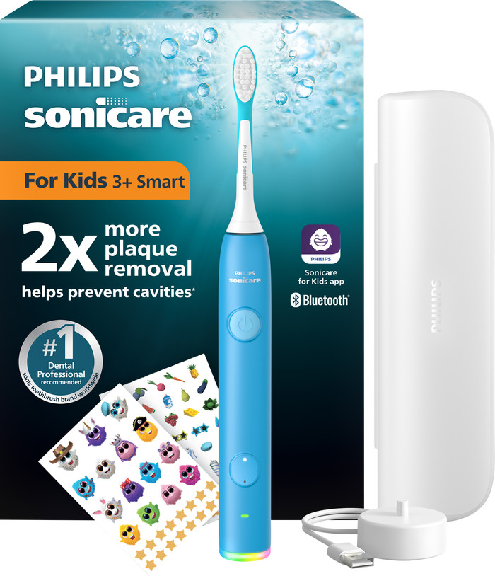 Philips Sonicare For Kids 3+ Smart HX6600/42 Blau Main Image