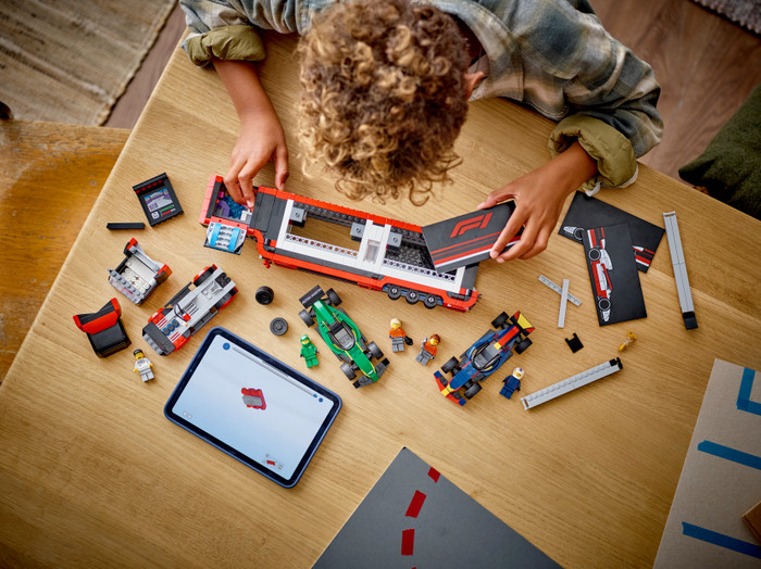 LEGO City F1 Set produkt in gebrauch