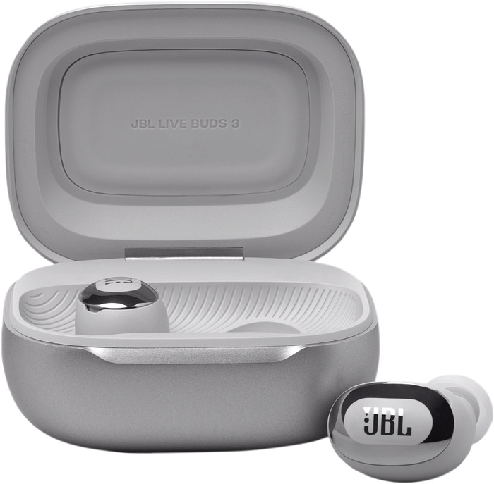 JBL Live Buds 3 Silber detail