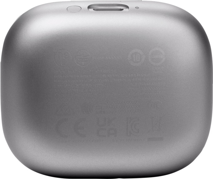 JBL Live Buds 3 Silber unten