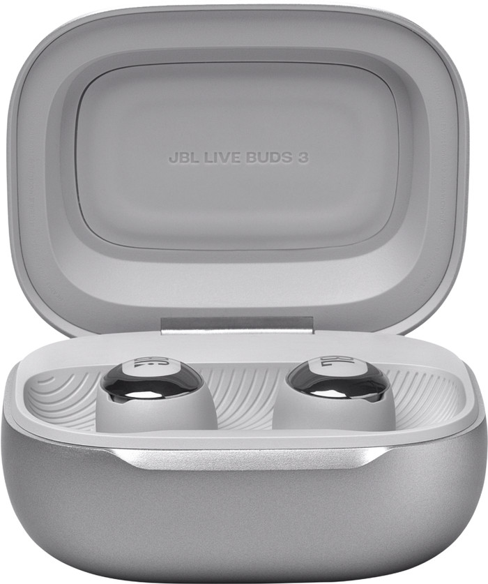 JBL Live Buds 3 Silber detail