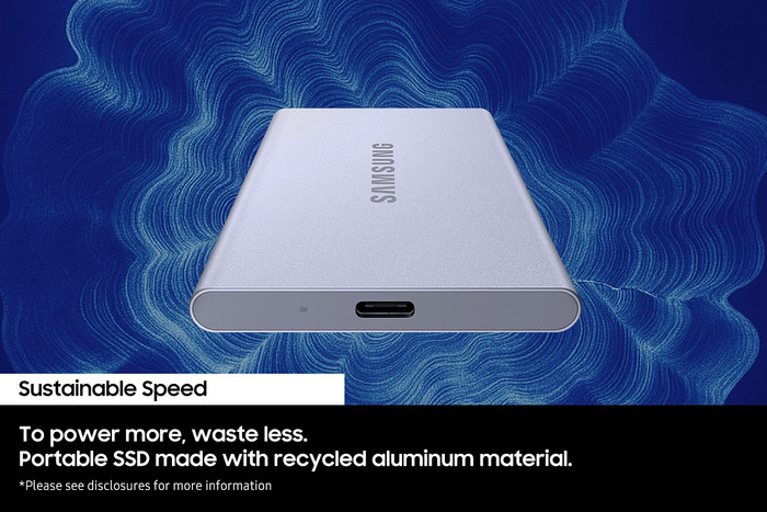 Samsung T7 Resurrected Portable SSD 2TB visueller lieferant