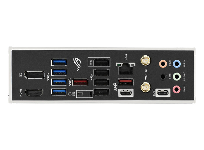 ASUS ROG Strix B650E-F GAMING WIFI linke seite