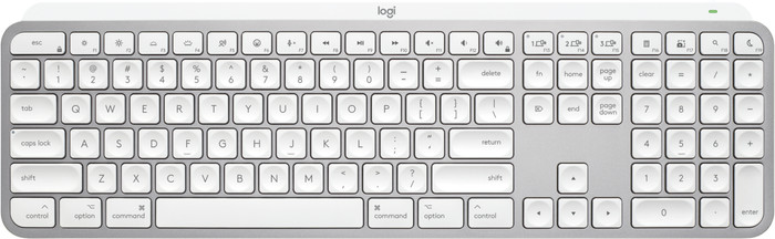 Logitech MX Keys S for Mac QWERTZ White top