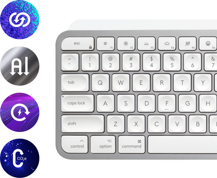 Logitech MX Keys S for Mac QWERTZ White visual supplier