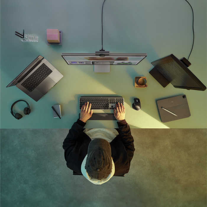 Logitech MX Keys S for Mac QWERTZ White visual supplier