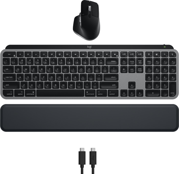 Logitech MX Keys S Combo for Mac Qwertz oberseite