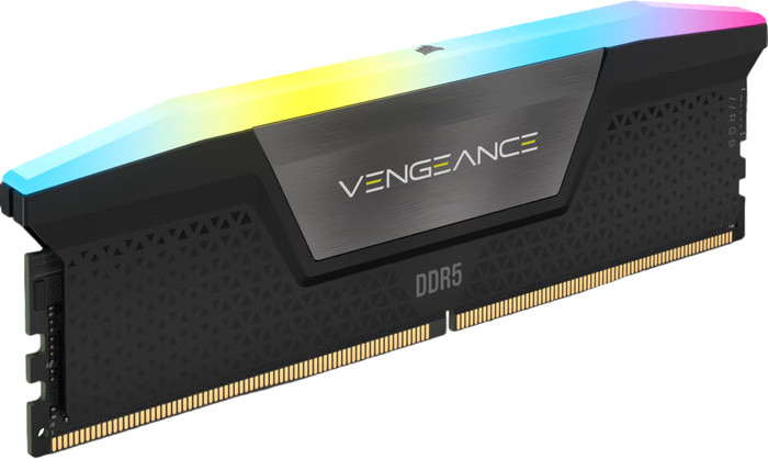 Corsair Vengeance RGB 32GB (2x 16GB) DDR5 DIMM 6.000 MT/s CL36 linke seite