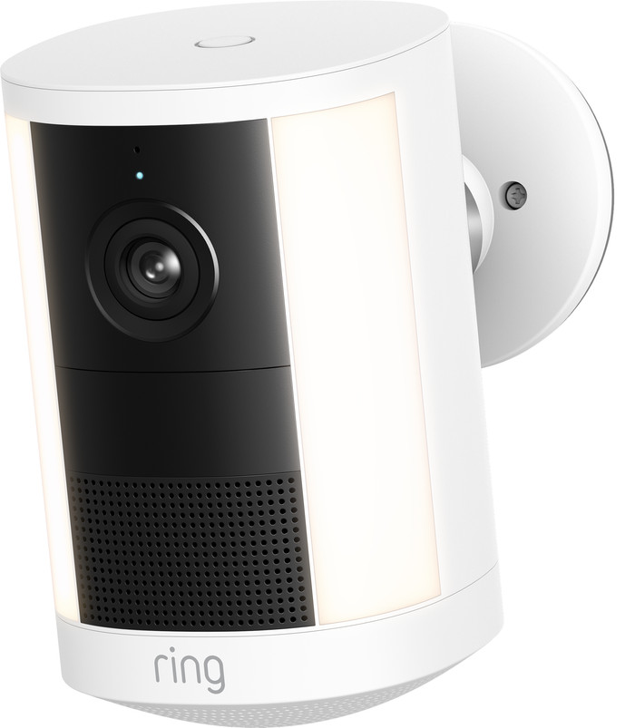Ring Spotlight Cam 2. Generation Akku Weiß rechte seite