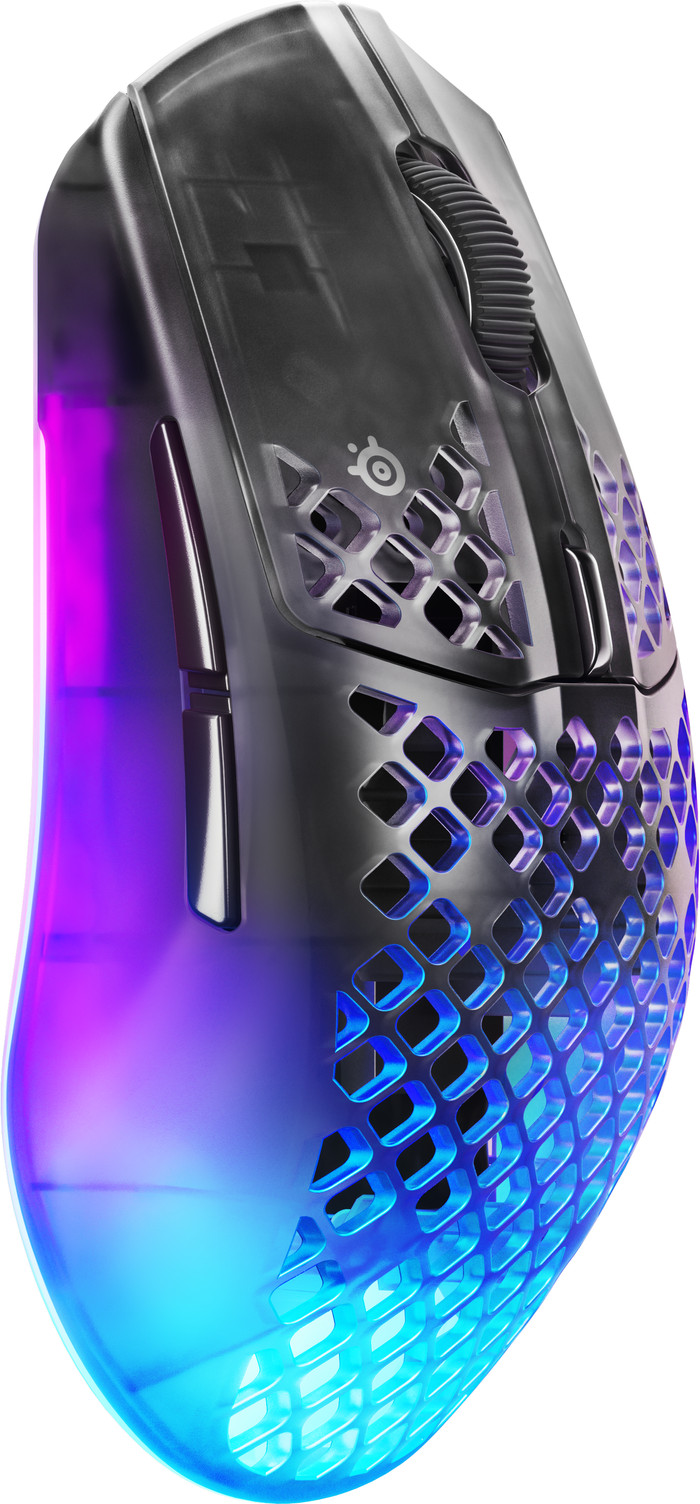 SteelSeries Aerox 3 Gen 2 Kabellose Gaming-Maus Shadow linke seite