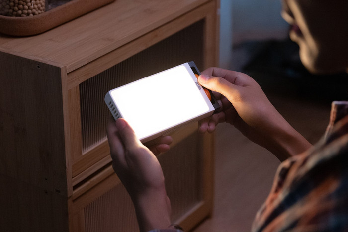 Zhiyun Fiveray M40 produkt in gebrauch