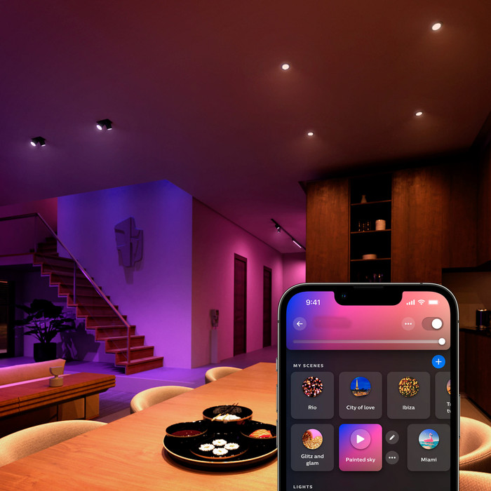 Philips Hue White and Color GU10 visueller lieferant