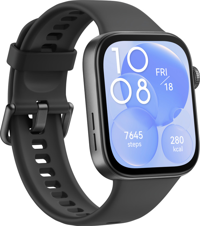 Huawei Watch Fit 3 Schwarz linke seite