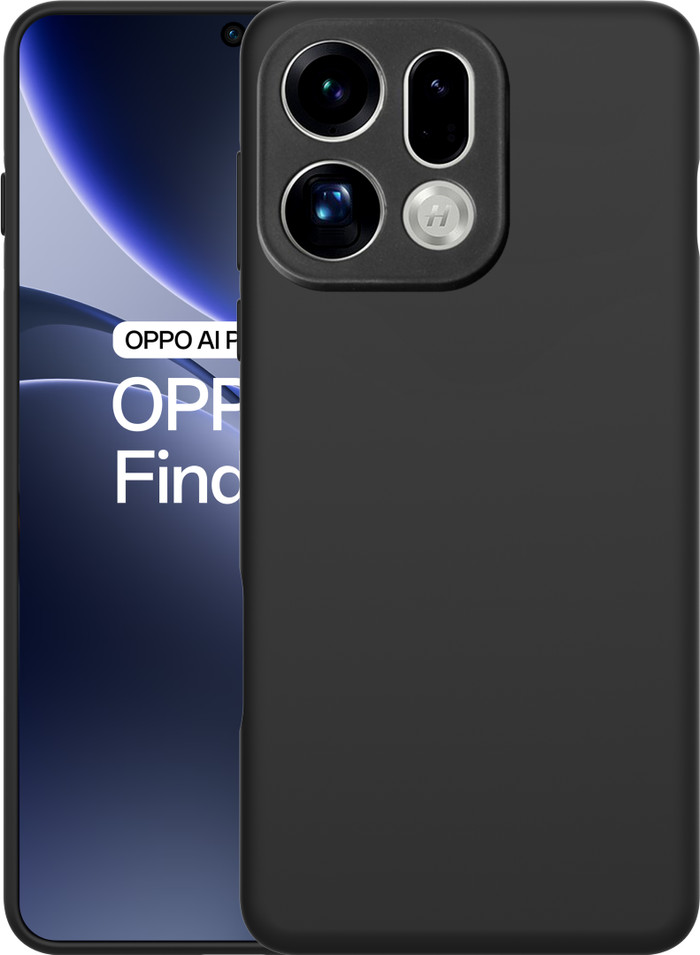 Just in Case Rugged OPPO Find X9 Back Cover Black front