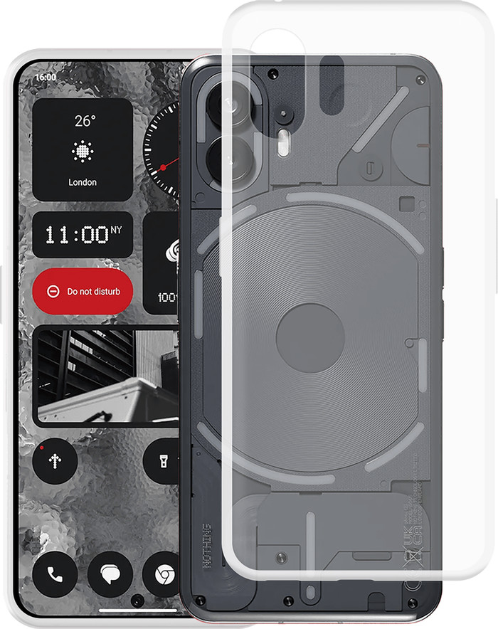 Just in Case Soft Design Nothing Phone (2) Backcover Transparent Verbundprodukt