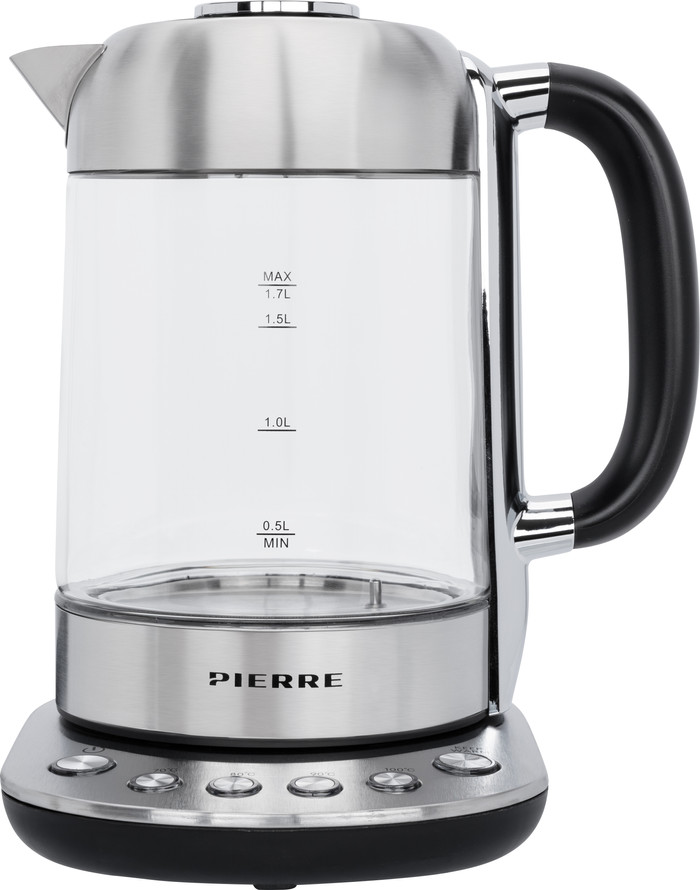 Pierre Wasserkocher PWK7000 Glas mit einstellbarer Temperatur Main Image