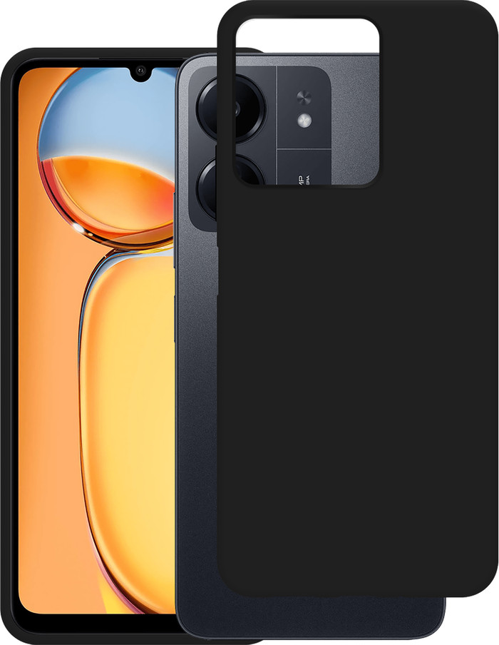 Just in Case Soft Design Xiaomi Redmi 13C Back Cover Black combined product