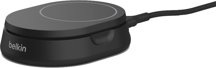 Belkin Boost Charge Pro MagSafe and Qi2 Wireless Charger 15W Black with Stand detail