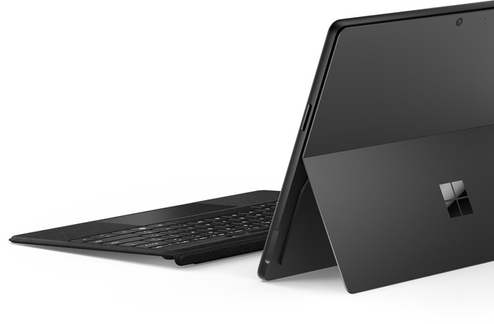 Microsoft Surface Flex Tastatur mit Stift 13 Zoll QWERTZ rückseite