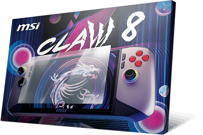 MSI Claw 8 EX AI+ CG3EM Void Purple Launch Pack-019NL accessory