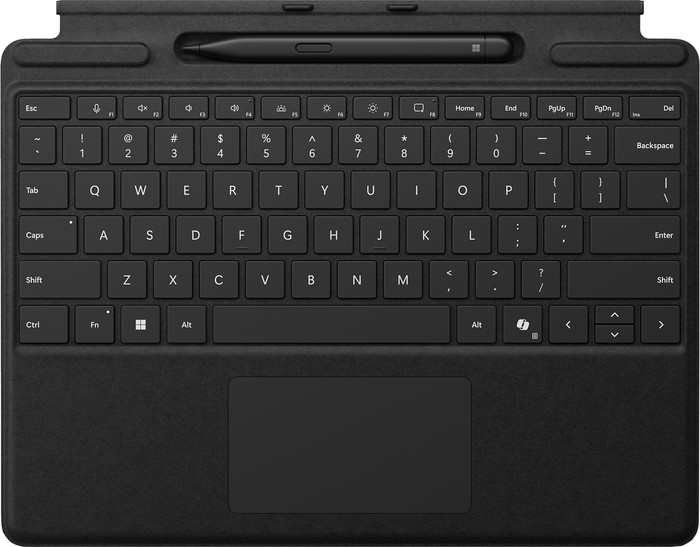 Microsoft Surface Pro 13 inches Type Cover with Slim Pen Black QWERTZ Main Image