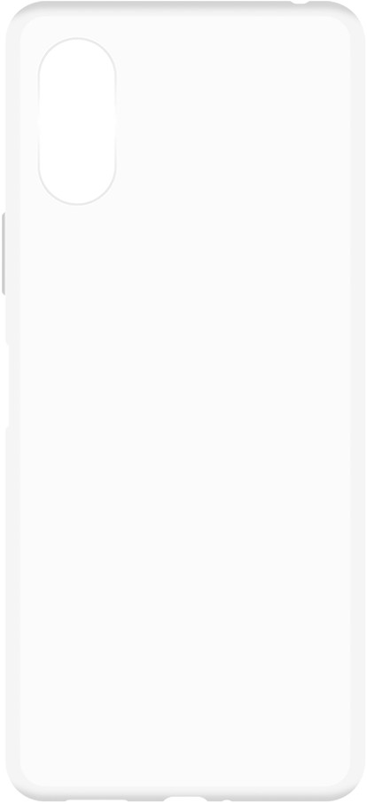 Just in Case Soft Design Sony Xperia 10 VI Backcover Transparent rückseite