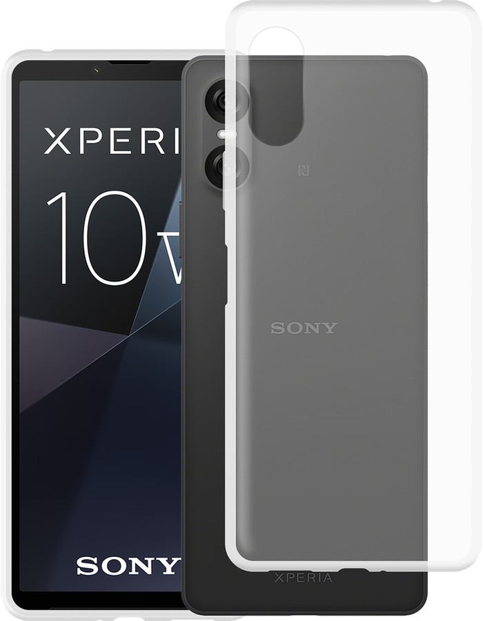 Just in Case Soft Design Sony Xperia 10 VI Backcover Transparent visueller lieferant