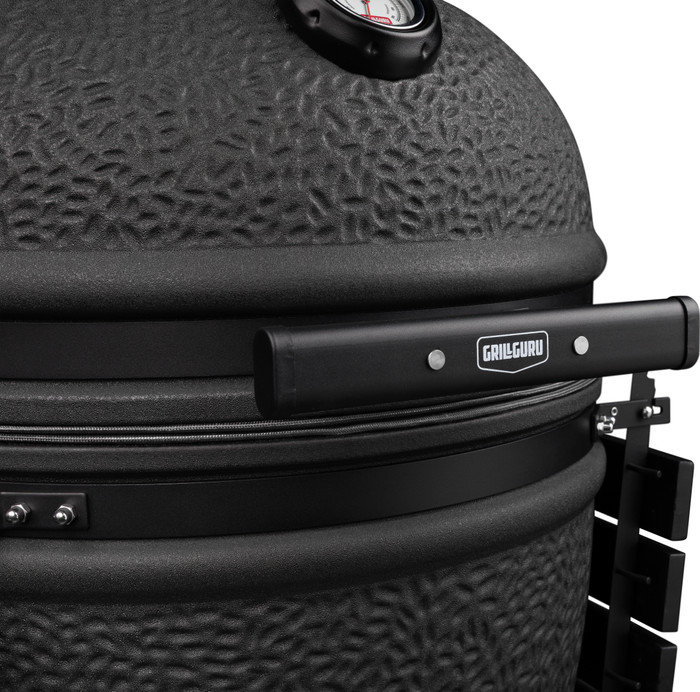Grill Guru Prime Matte Black Large detail