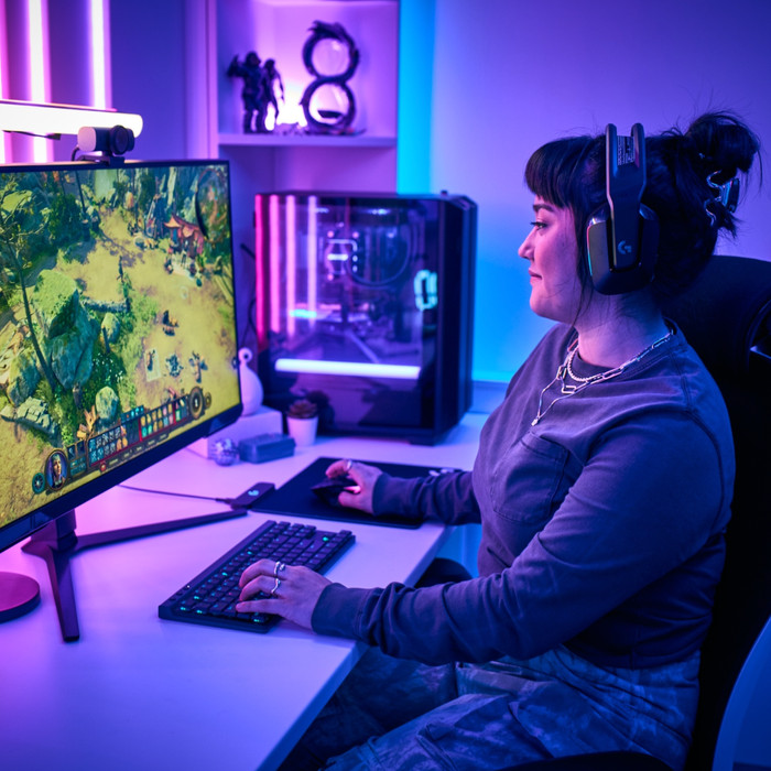 Logitech G515 TKL Lightspeed Gaming-Tastatur QWERTZ Schwarz visueller lieferant