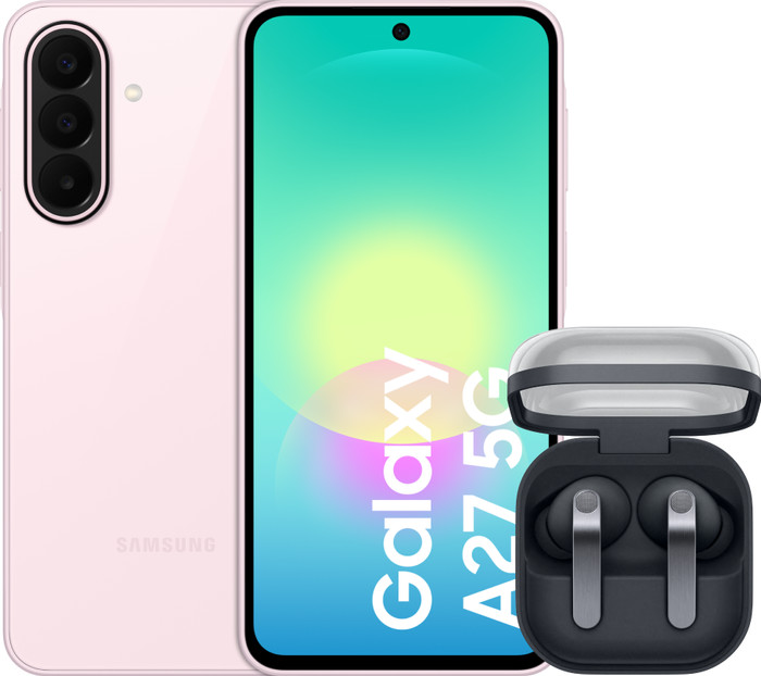 Samsung Galaxy A27 128GB Rosa 5G + Samsung Galaxy Buds4 Main Image