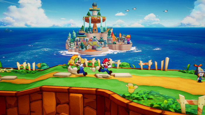 Mario & Luigi Brothership Nintendo Switch visual supplier