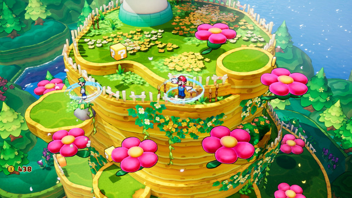 Mario & Luigi Brothership Nintendo Switch visual supplier