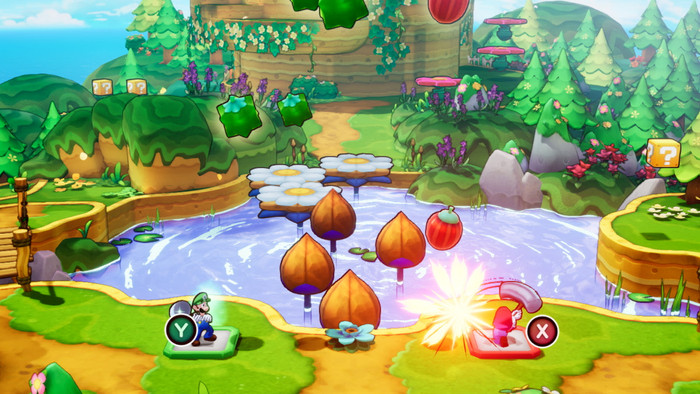 Mario & Luigi Brothership Nintendo Switch visual supplier